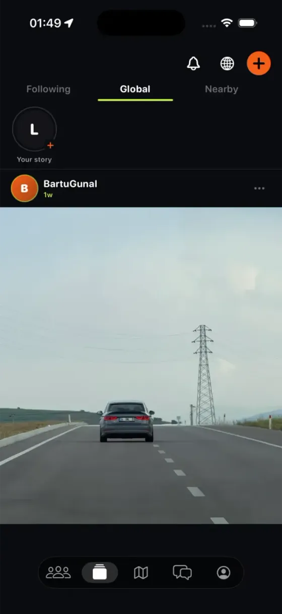 DriversMap worldwide feed